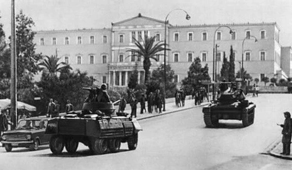 Σαν σήμερα το 1967 ο στρατός κατέλαβε την εξουσία με πραξικόπημα